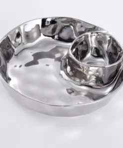 Pampa Bay SIMPLE ROUND CHIP & DIP SERVING