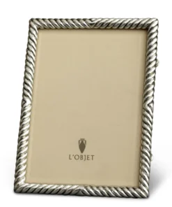THE HOME DECO TWIST FRAME | PLATINUM | L'OBJET
