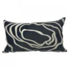 Callisto Home PILLOWS EMBROIDERED ABSTRACT PILLOW 14 X24