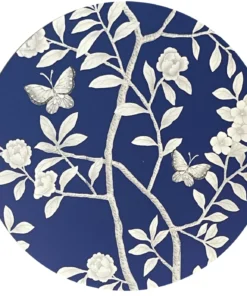 Tisch New York CHINOISERIE PLACEMAT NAVY