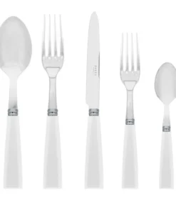 Sabre NATURA 5-PIECE FLATWARE | WHITE