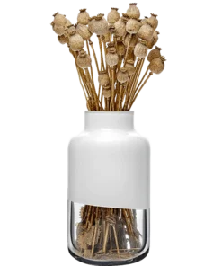 Nude Glassware MAGNOLIA VASE | TALL | WHITE THE HOME