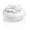 Zodax PORCELAIN BLOSSOM BOX | WHITE