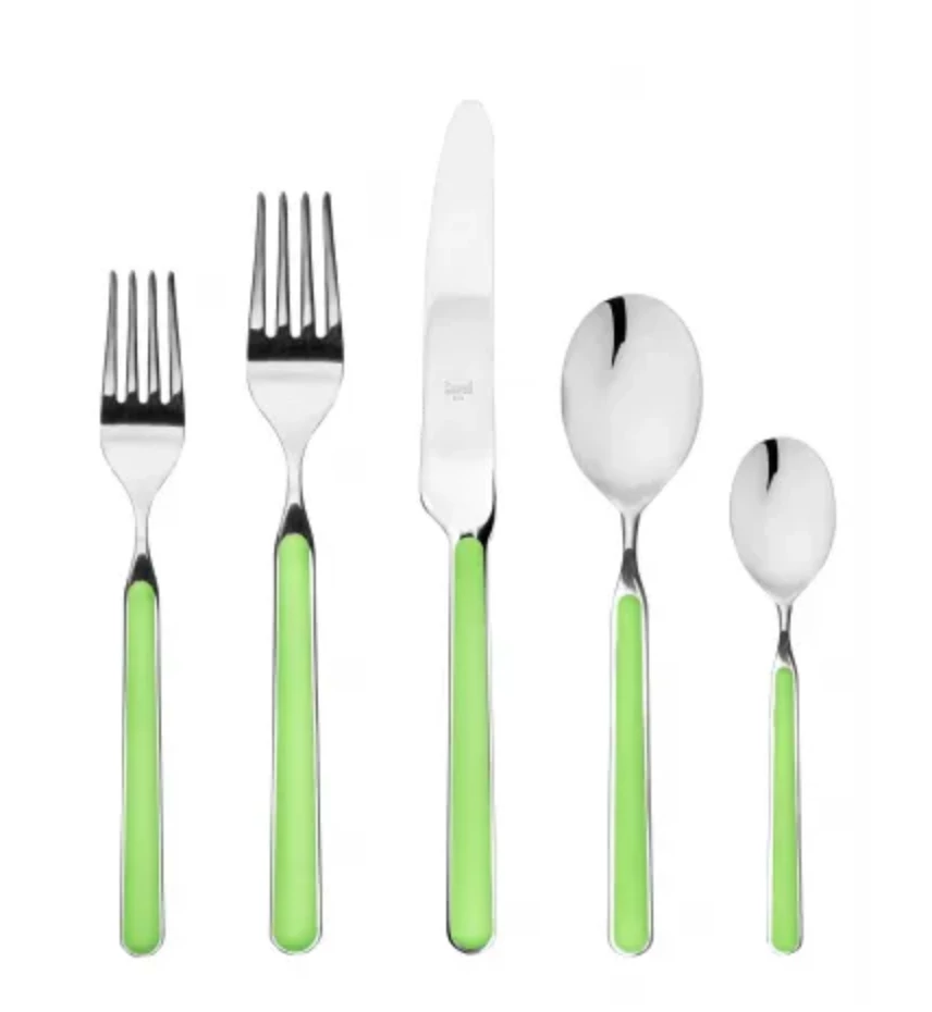 Mepra FANTASIA FLATWARE 5 PIECE SET | 16 COLORS AVAILABLE 3 Mepra FANTASIA FLATWARE 5 PIECE SET | 16 COLORS AVAILABLE