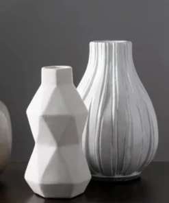 Gold Leaf ANGLE FORMED VASE THE HOME