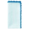 Kim Seybert SEERSUCKER STRIPE BLUE NAPKIN | SET OF 4 THE TABLE