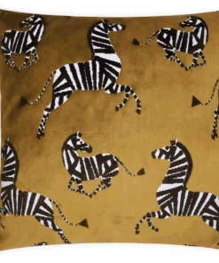 D.V. KAP Home / Canaan Company FARLOW PILLOW GOLDEN TOPAZ | 22 X 22 PILLOWS