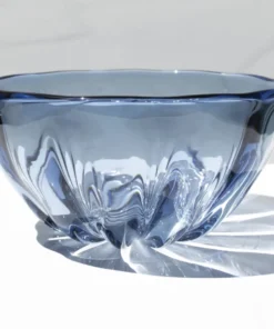 Saban Glass THE HOME ILLUSION BOWL | PALE STEEL BLUE
