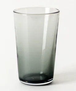Gary Bodker DRINKWARE EVERYDAY CHARCOAL GLASS CUPS