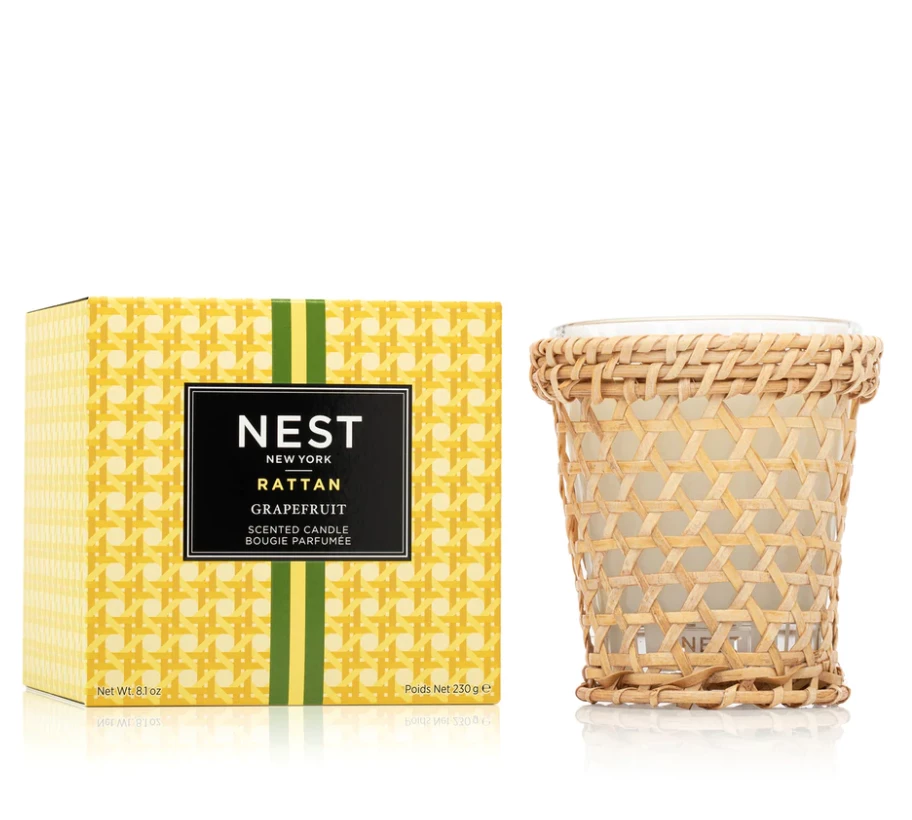 Nest Fragrances, LLC RATTAN CLASSIC CANDLE GRAPEFRUIT 1 Nest Fragrances, LLC RATTAN CLASSIC CANDLE GRAPEFRUIT