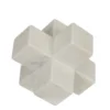 Sagebrook Home NALI MARBLE OBJECT | WHITE THE HOME