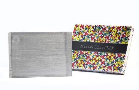 Apeloig Collection JUDAICA METALLIC ACRYLIC CHALLAH BOARD SILVER 4 Apeloig Collection JUDAICA METALLIC ACRYLIC CHALLAH BOARD SILVER