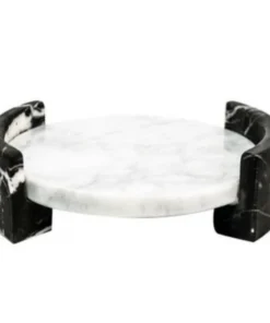 Vetta Home MARBLE RING CAKE & CHEESE BOARD SERVING