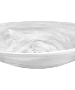 Nashi Home SWIRL RESIN EVERYDAY BOWL WHITE