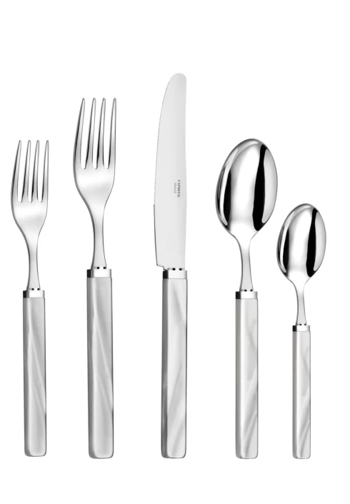Capdeco/BIA Cordon Bleu CITY 5-PIECE SET FLATWARE | GREY 2 Capdeco/BIA Cordon Bleu CITY 5-PIECE SET FLATWARE | GREY