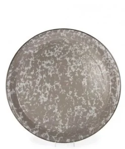 Golden Rabbit SWIRL SERVING TRAY TAUPE- 5 Golden Rabbit SWIRL SERVING TRAY TAUPE-