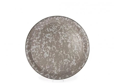 Golden Rabbit SWIRL SERVING TRAY TAUPE- 3 Golden Rabbit SWIRL SERVING TRAY TAUPE-