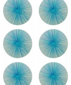 Tisch New York GRAPHIC LINES COASTER SET | MEDITERRANEAN