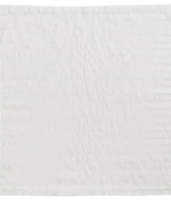 Kim Seybert SEERSUCKER NAPKIN WHITE 6 Kim Seybert SEERSUCKER NAPKIN WHITE