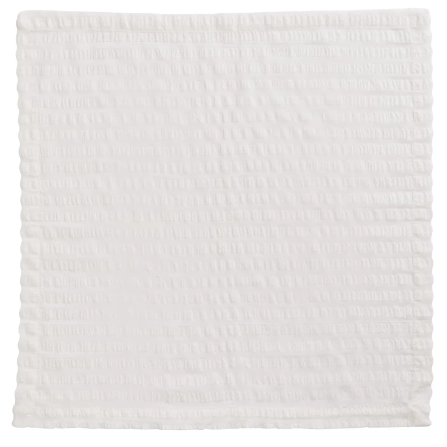 Kim Seybert SEERSUCKER NAPKIN WHITE 3 Kim Seybert SEERSUCKER NAPKIN WHITE