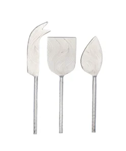 Be Home ETCHED CHEESE SET | STAINLESS STEEL SERVING