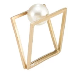 Bodrum SUSPENDED PEARL NAPKIN RING | SET OF 4 THE TABLE