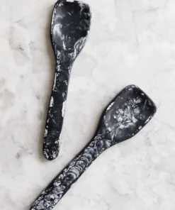 CDMX Design RESIN SIMPLE SALAD SERVER SETS 4 COLORS! SERVING