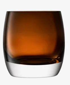 LSA International WHISKEY CLUB ICE BUCKET | BROWN AMBER