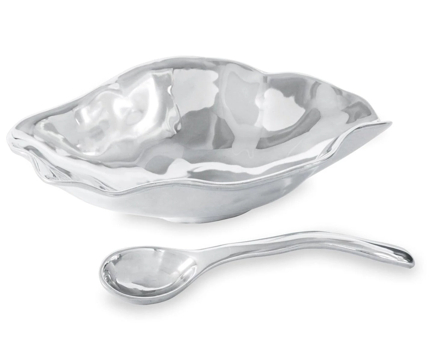 Beatriz Ball SERVING VENTO CLAIRE BOWL W/ SPOON 1 Beatriz Ball SERVING VENTO CLAIRE BOWL W/ SPOON