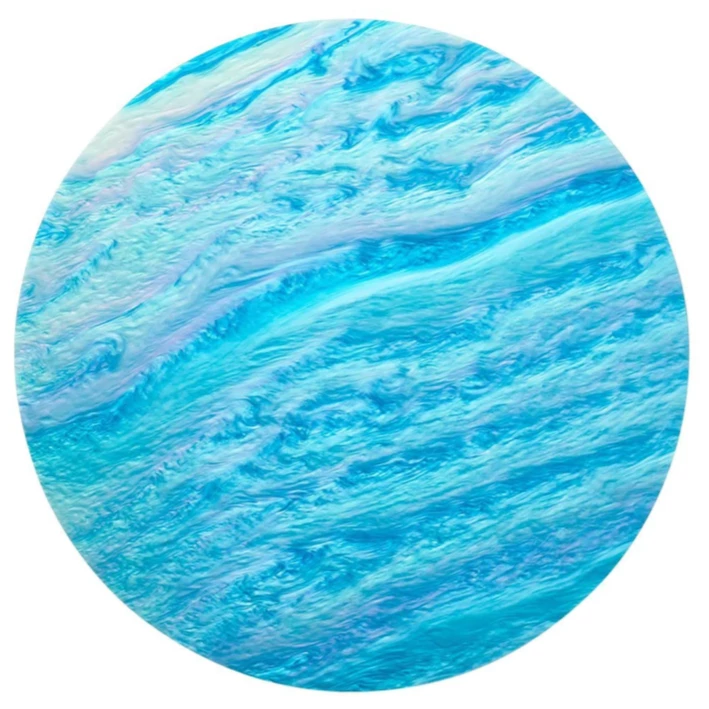 Kim Seybert MIRAGE PLACEMAT AQUA THE TABLE 1 Kim Seybert MIRAGE PLACEMAT AQUA THE TABLE