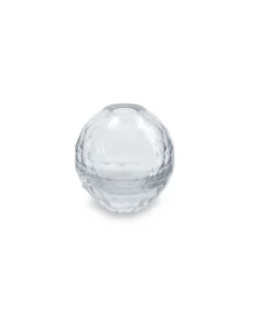 Beatriz Ball THE HOME FACETED BUD VASE | CLEAR | ROUND