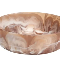 Blue Pheasant HUGO BROWN SERVING BOWL | SMALL