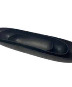 MooMoo Designs LEATHER OVAL NESTED BOWL SETS | 3 PIECE THE HOME