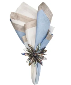 Kim Seybert DIP DYE NAPKIN PERIWINKLE