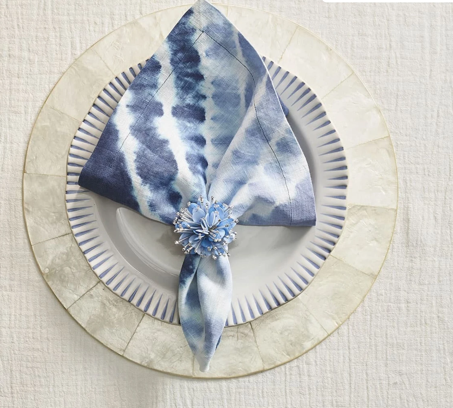 Kim Seybert DUO DYE NAPKIN THE TABLE 2 Kim Seybert DUO DYE NAPKIN THE TABLE