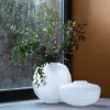 LSA International VASES & VESSELS BOULDER VASES | CHALK