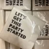 Print Appeal COCKTAIL NAPKIN PACK | "PARTY STARTED" WINE & BAR
