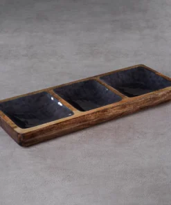 Zodax SEDONA THREE SECTION TRAY