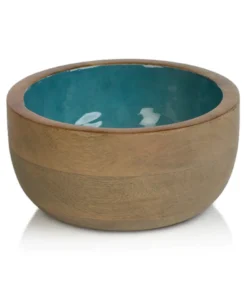 Zodax SEYCHELLES MANGO WOOD CONDIMENT BOWL