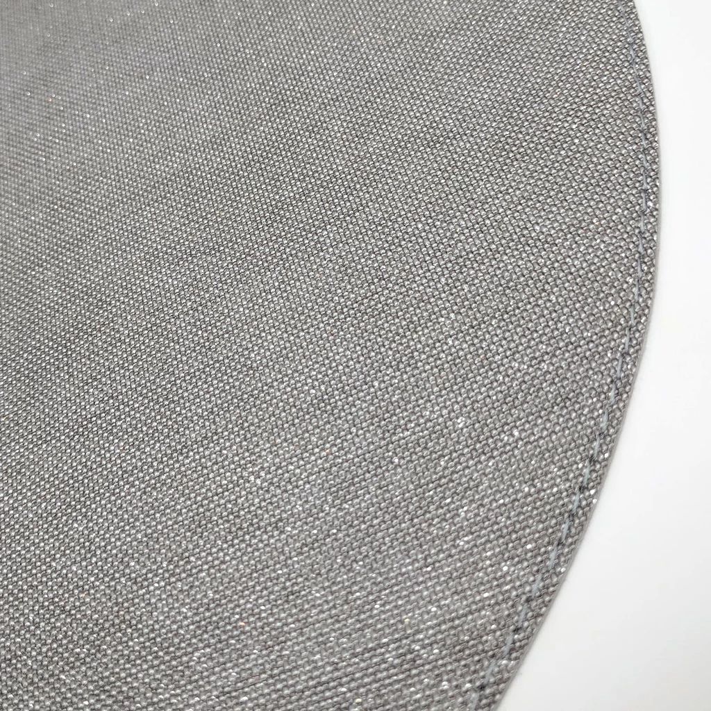 Bodrum ROUND GEM PLACEMAT SILVER 3 Bodrum ROUND GEM PLACEMAT SILVER