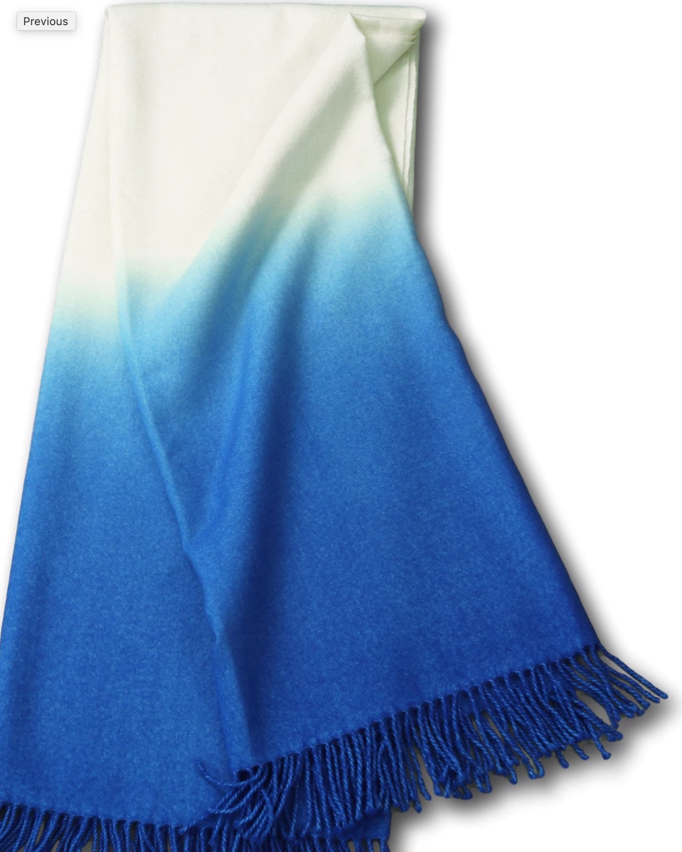 Johanna Howard THE HOME DIP DYED ALPACA THROW COBALT 2 Johanna Howard THE HOME DIP DYED ALPACA THROW COBALT