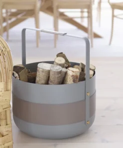 ELDVARM EMMA BASKET | PARIS GREY BOXES & STORAGE