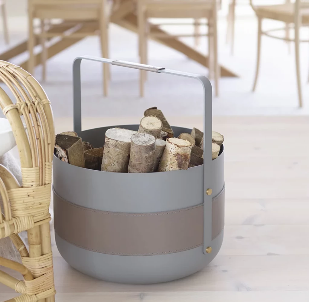 ELDVARM EMMA BASKET | PARIS GREY BOXES & STORAGE 1 ELDVARM EMMA BASKET | PARIS GREY BOXES & STORAGE
