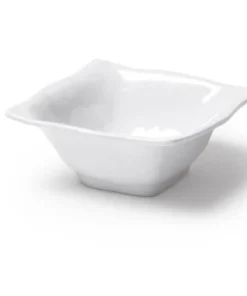 Q Squared THE SUMMER SHOP RUFFLE SQUARE MINI DIP BOWL