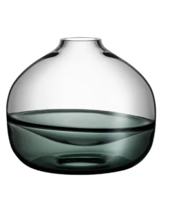 Orrefors Kosta Boda THE HOME SEPTUM VASE | GREY | WIDE | LIMITED EDITION