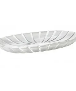 Guzzini THE SUMMER SHOP GLAZE SERVING TrAY WHITE