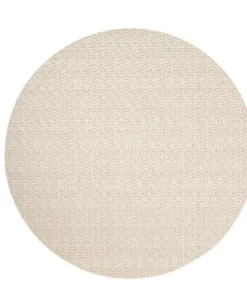 Bodrum WICKER EASY CARE PLACEMAT | ROUND | CREAM THE TABLE