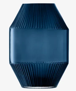 LSA International ROTUNDA SAPPHIRE VASES