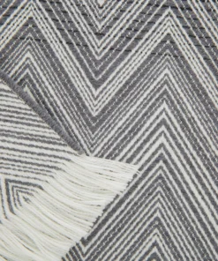 Missoni Home THE HOME MISSONI TIMMY THROW | GREY