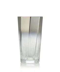 Kim Seybert DRINKWARE HELIX SILVER GLASSWARE 10 Kim Seybert DRINKWARE HELIX SILVER GLASSWARE